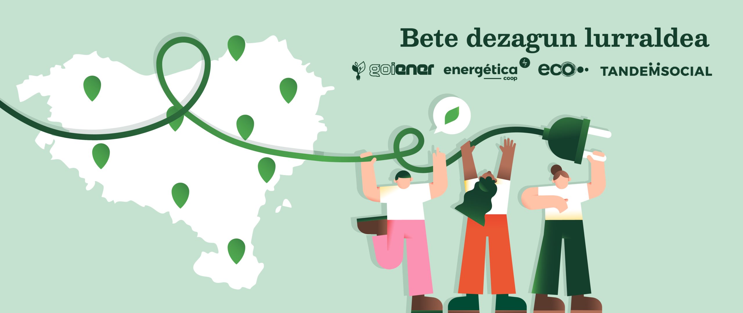 Hasi da Euskal Herrian 300 Energia Komunitate berri aktibatzeko kanpaina 